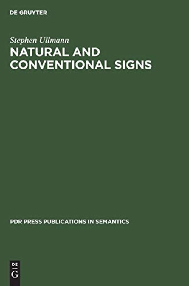 Natural and Conventional Signs