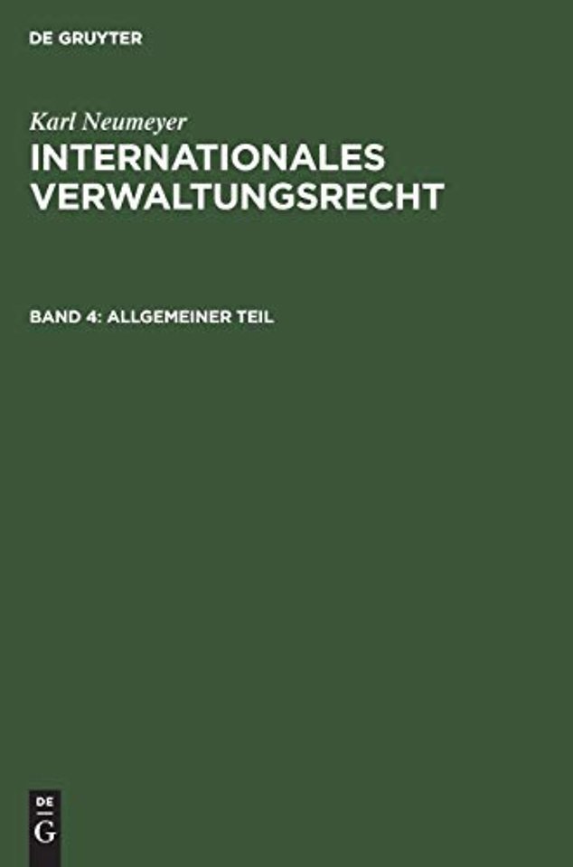 Allgemeiner Teil