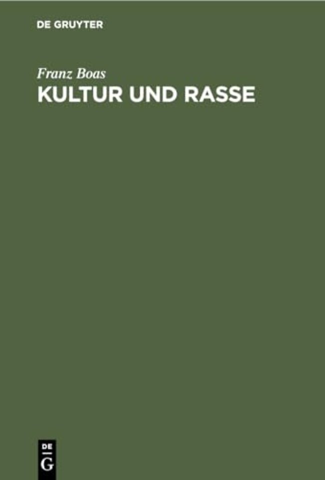 Kultur Und Rasse
