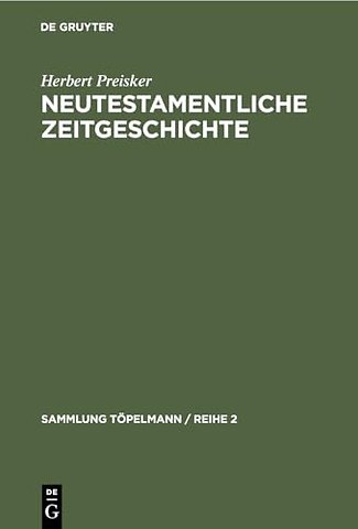 Neutestamentliche Zeitgeschichte