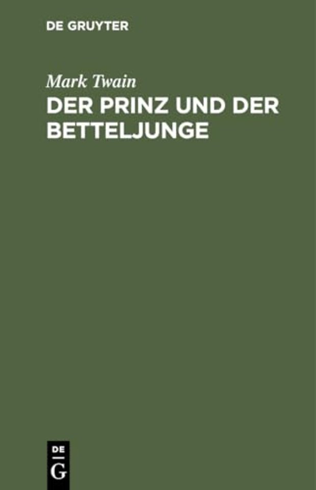 Der Prinz Und Der Betteljunge