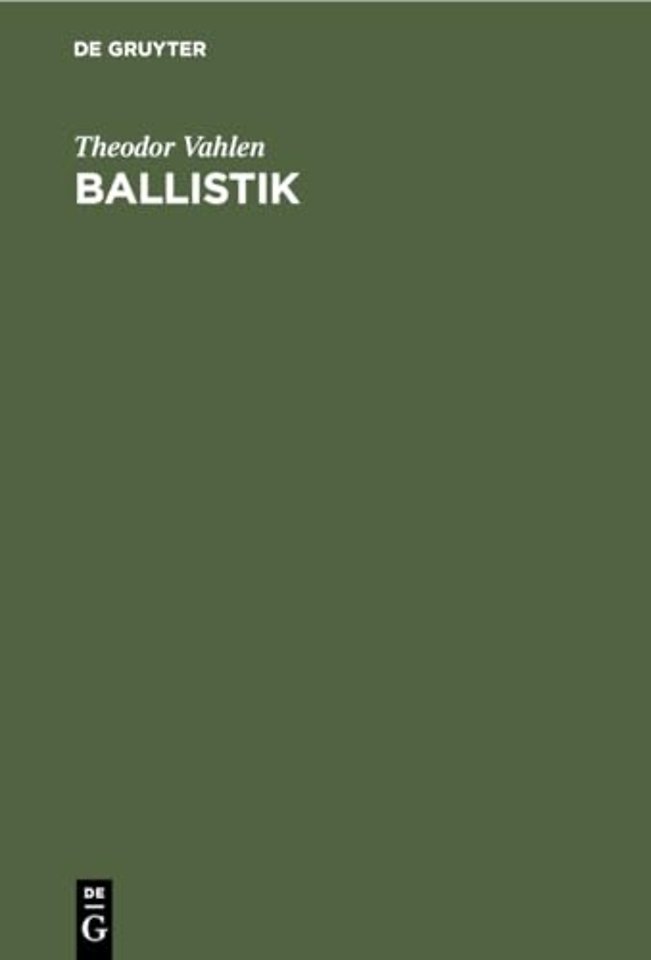 Ballistik