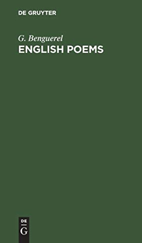 English Poems – Selected from the best Authors