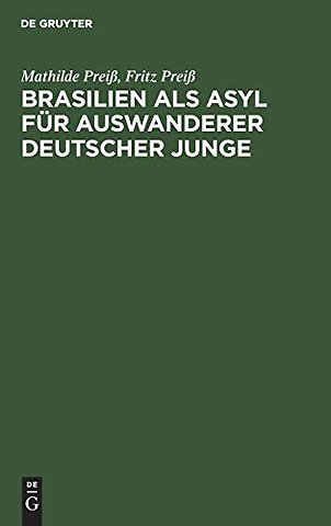 Brasilien als Asyl für Auswanderer deutscher Junge