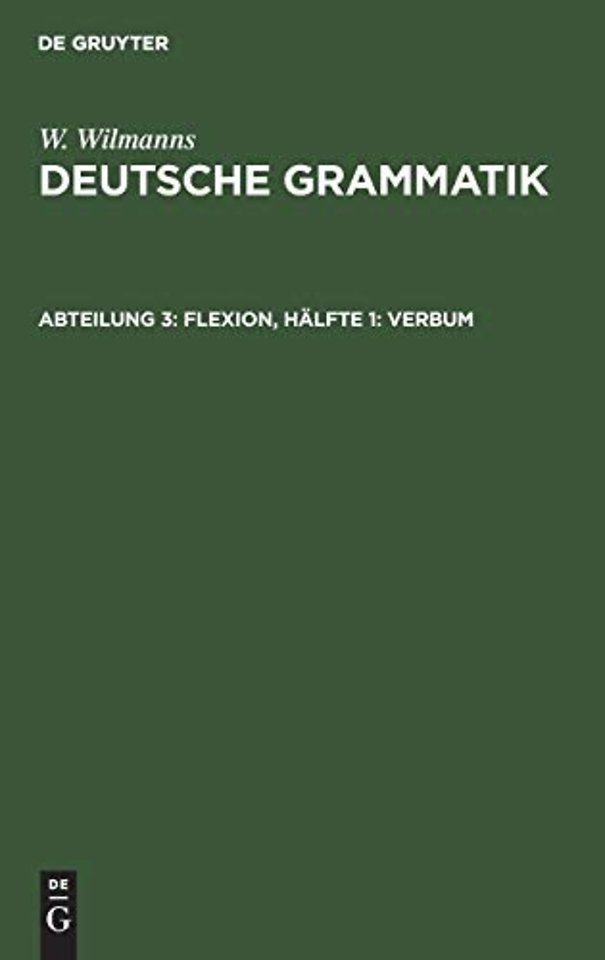 Flexion, Hälfte 1: Verbum