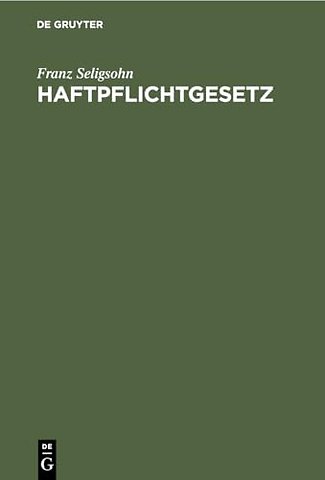 Haftpflichtgesetz