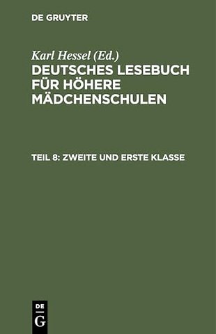 Zweite und Erste Klasse