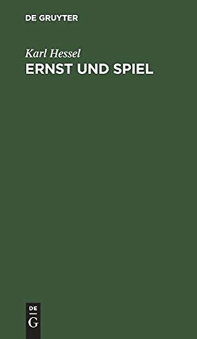 Ernst und Spiel