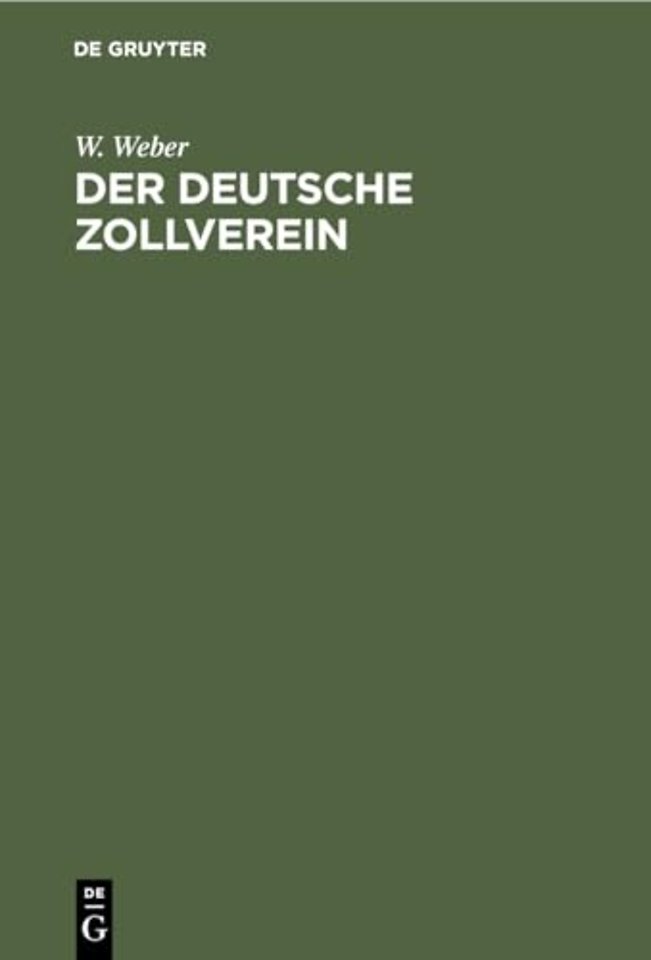 Der Deutsche Zollverein
