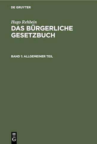 Allgemeiner Teil