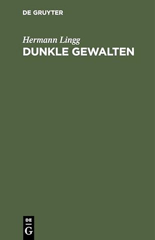 Dunkle Gewalten – Epische Dichtungen