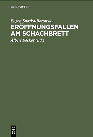 Eroffnungsfallen Am Schachbrett