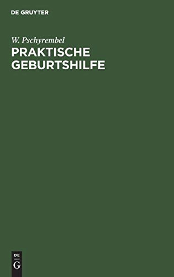 Praktische Geburtshilfe