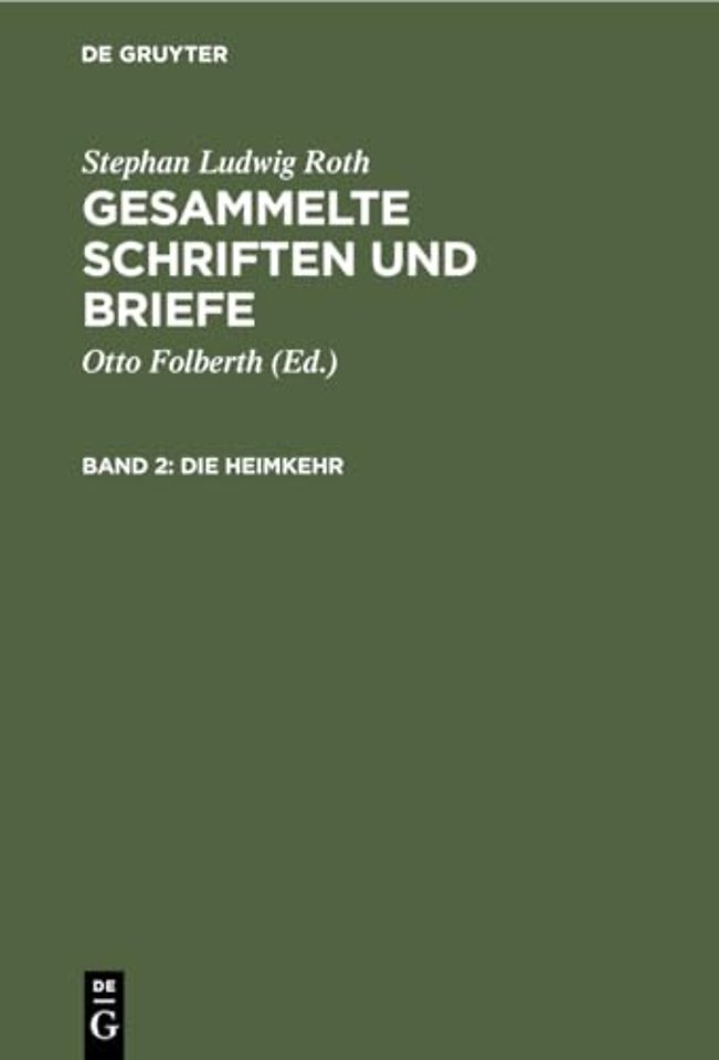 Die Heimkehr – Das Jahr 1820