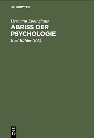 Abriss der Psychologie
