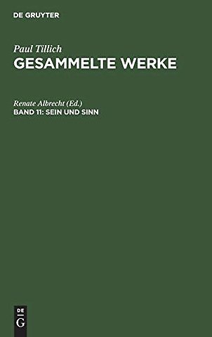 Sein und Sinn – Zwei Schriften zur Ontologie