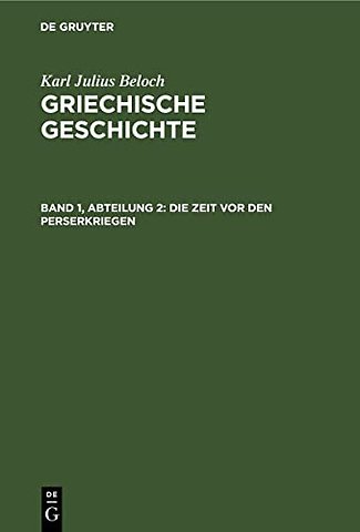 Die Zeit vor den Perserkriegen