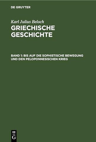 Bis auf die sophistische Bewegung und den Peloponnesischen Krieg