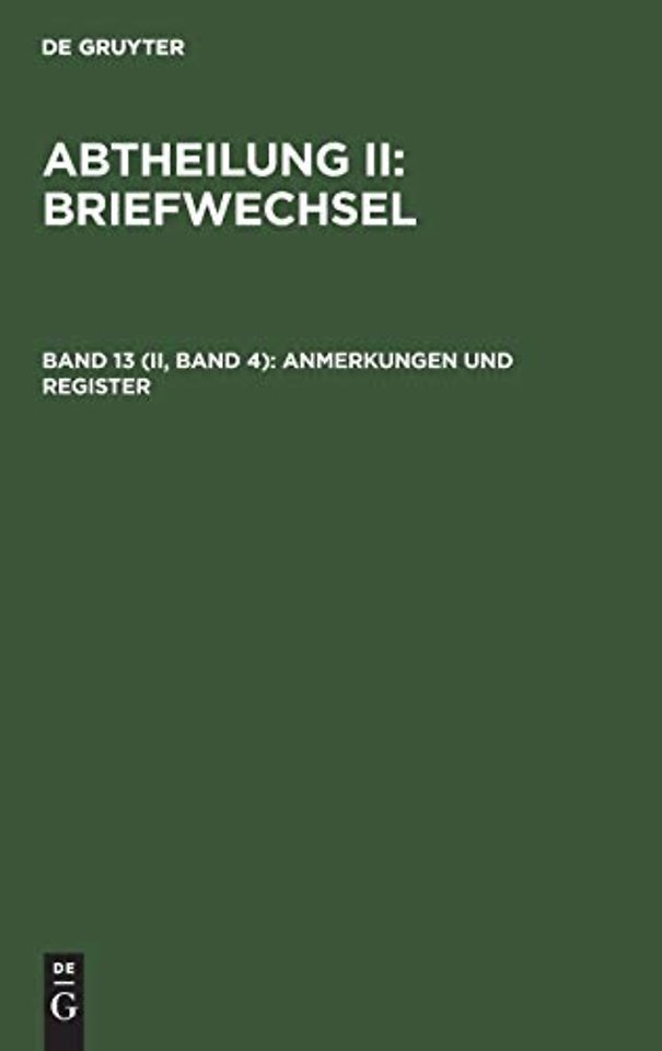 Anmerkungen Und Register