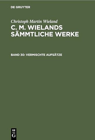 Vermischte Aufsätze