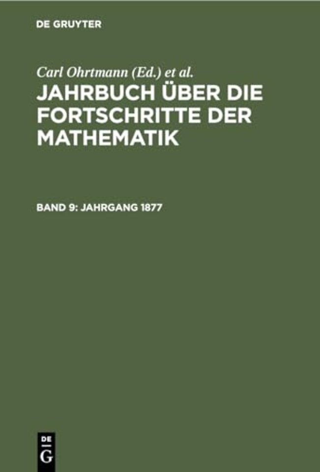 Jahrgang 1877