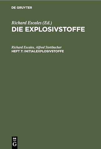 Initialexplosivstoffe