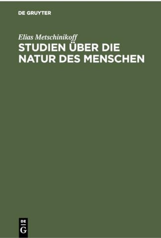 Studien über die Natur des Menschen – Eine optimistische Philosophie