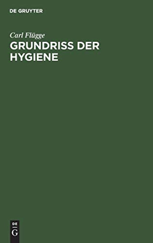 Grundriss Der Hygiene