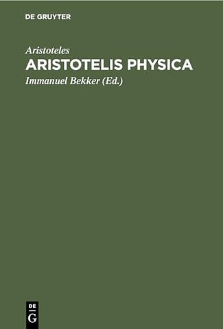 Aristotelis Physica