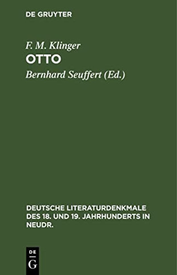 Otto – Trauerspiel
