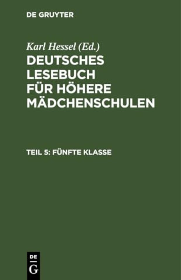 Fünfte Klasse