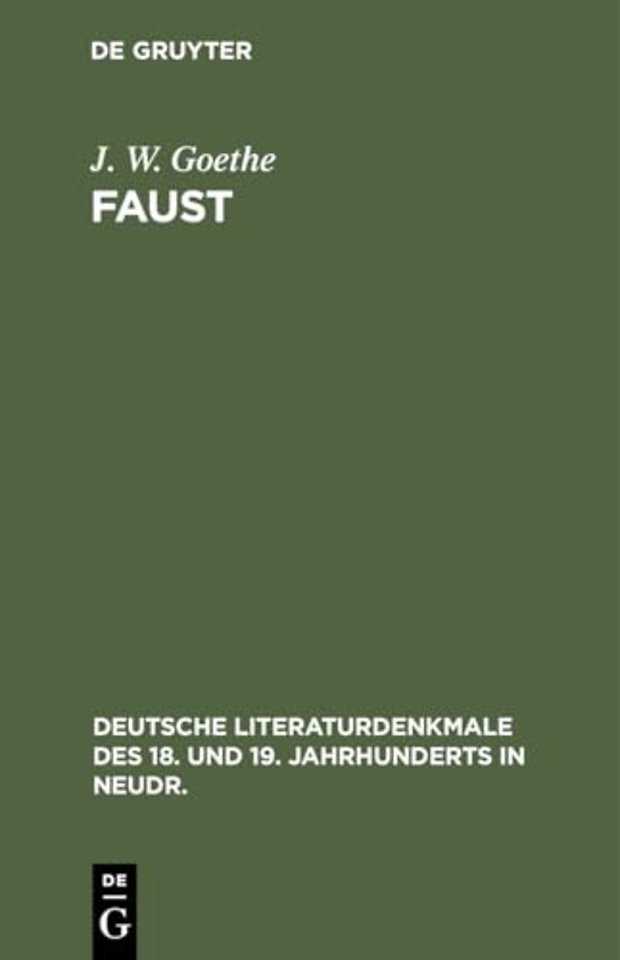 Faust – Ein Fragment