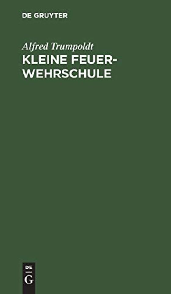 Kleine Feuerwehrschule