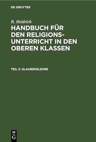 Glaubenslehre
