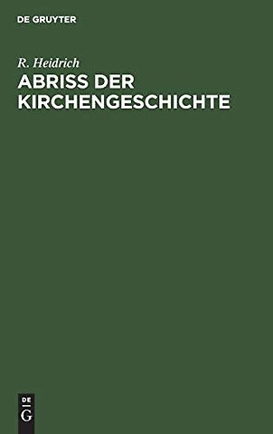 Abriß Der Kirchengeschichte