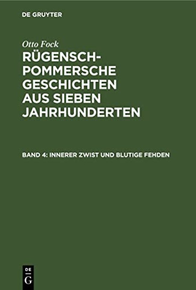 Innerer Zwist und blutige Fehden