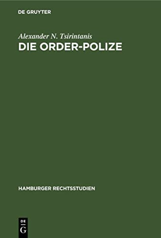 Die Order–Polize