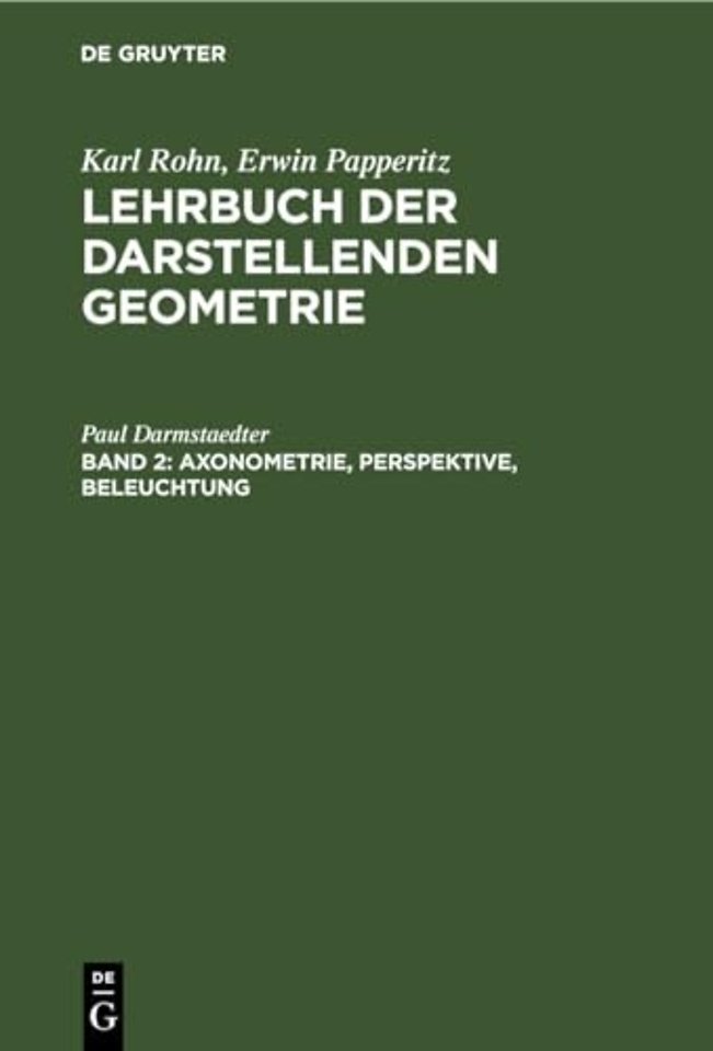 Axonometrie, Perspektive, Beleuchtung