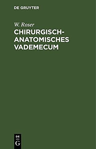 Chirurgisch-Anatomisches Vademecum
