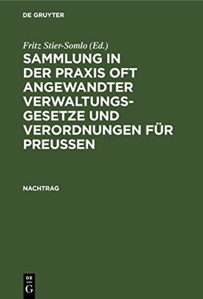Nachtrag
