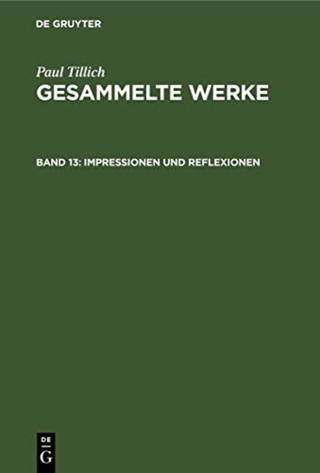 Impressionen und Reflexionen – Ein Lebensbild in Aufsätzen, Reden und Stellungnahmen
