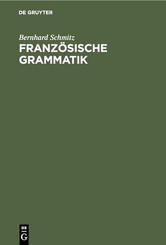 Französische Grammatik