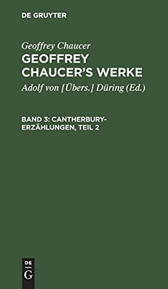 Cantherbury–Erzählungen, Teil 2