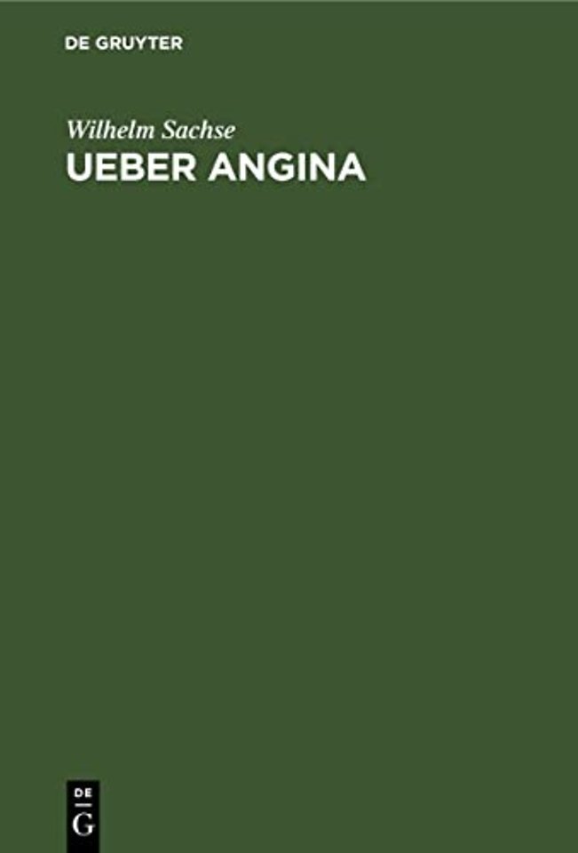 Ueber Angina