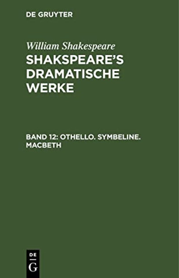 Othello. Symbeline. Macbeth