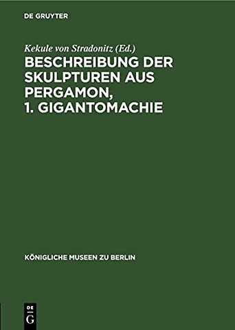 Beschreibung Der Skulpturen Aus Pergamon, 1. Gigantomachie