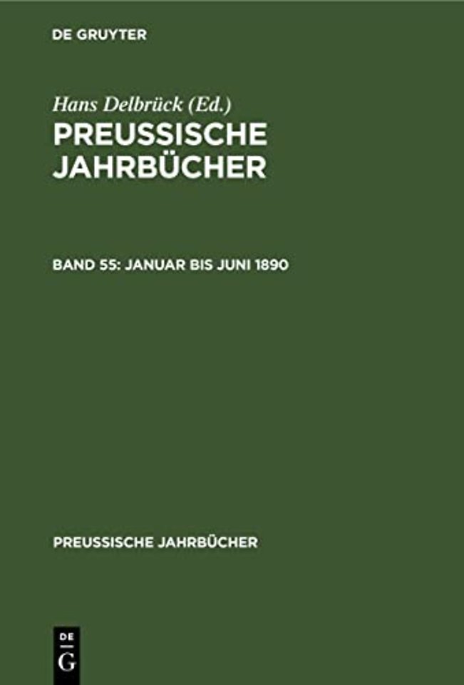 Januar Bis Juni 1890