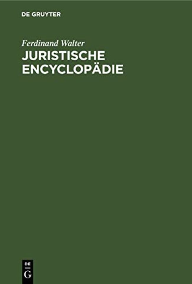 Juristische Encyclopädie