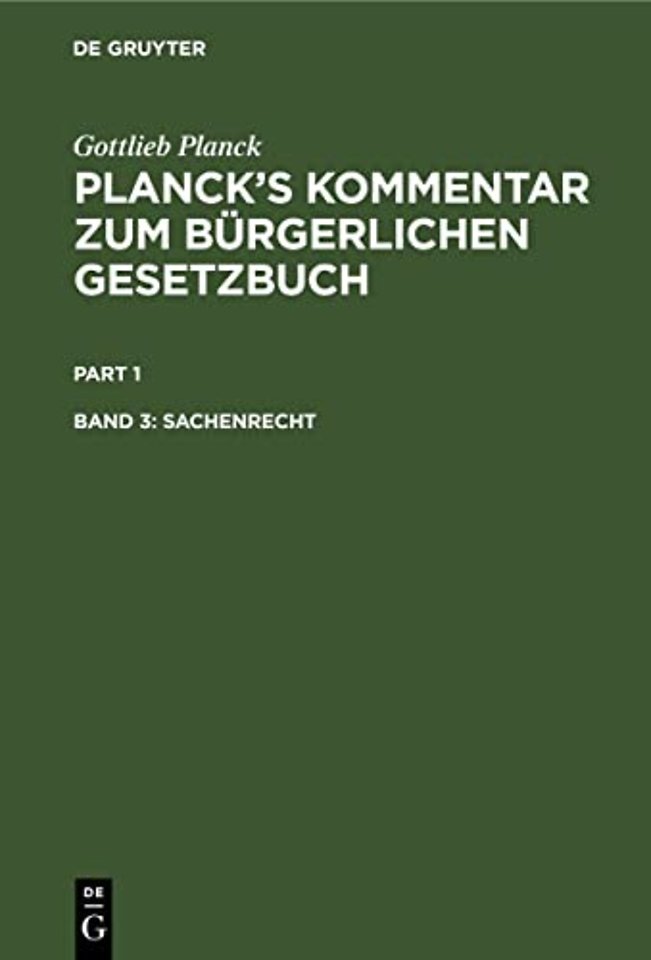 Sachenrecht