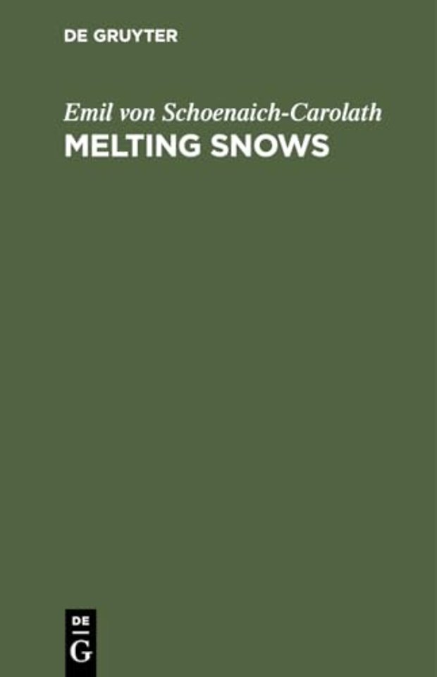 Melting Snows